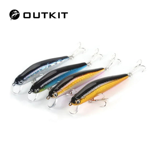 Leurre Minnow 7,5cm 6g – Yeux 3D & 2 Hameçons