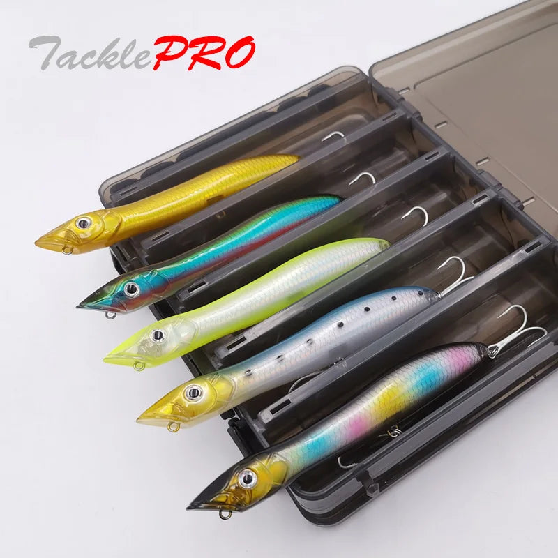 TacklePRO PO09 Popper Topwater Snake Head Floating Wobbler 100mm/120mm/135mm 11g/17g/26g Fishing Lure Sea Bass Pike Bait Peche