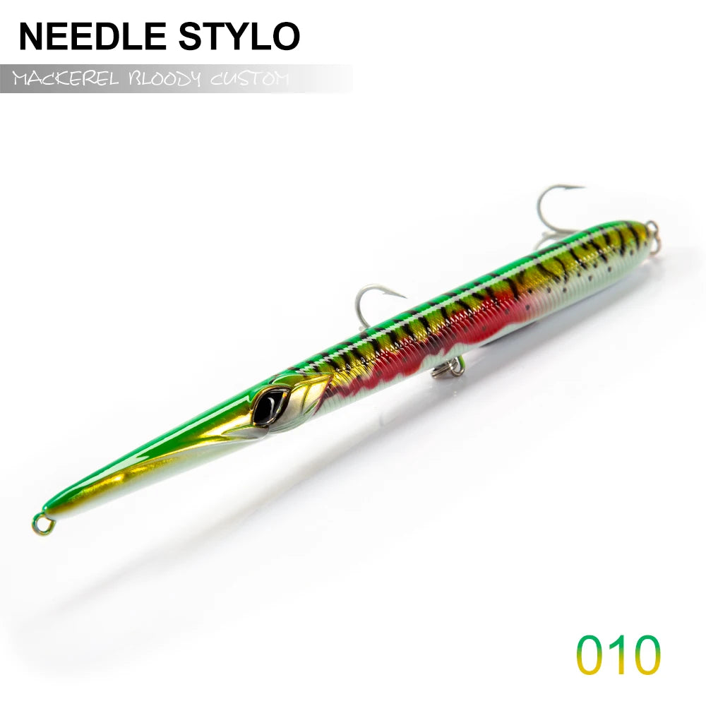 Hunthouse Fishing Lure Needle Stylo Long Casting Pencil Floating 205/180/160mm Isca Artificial Leurre Souple Carp Fishing Lure