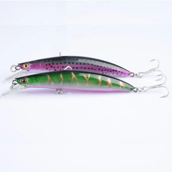 Leurre Minnow Laser Bionique Coulant 11cm 13,7g