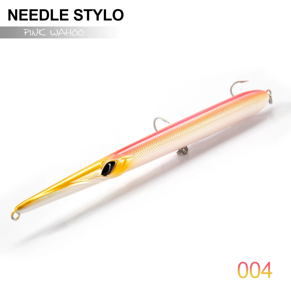 Hunthouse Fishing Lure Needle Stylo Long Casting Pencil Floating 205/180/160mm Isca Artificial Leurre Souple Carp Fishing Lure