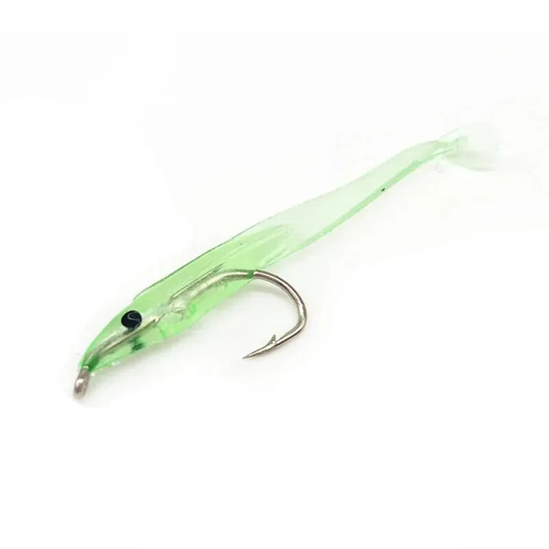 SUNMILE 15pcs 0.6g 50mm Eel Soft Lures Baits Fishing Lure Pesca Peche Tackle Wobblers Fish Carp Leurre Souple Isca Artificial