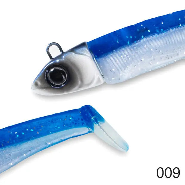 Hunthouse Barret Minnow 155mm 120g Silicone Soft Fishing Lure Artificial Bait Fishing Tackle For Bass Pike Leurre Souple LW216