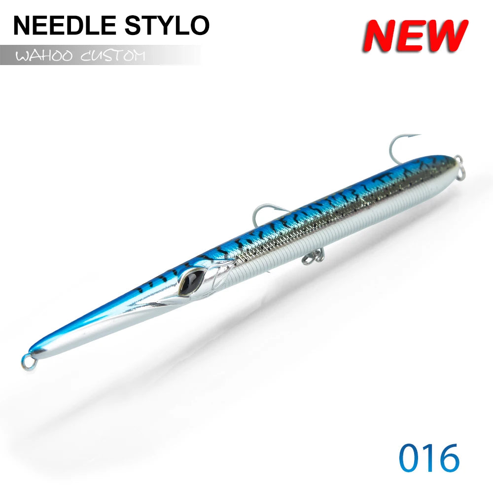 Hunthouse Fishing Lure Needle Stylo Long Casting Pencil Floating 205/180/160mm Isca Artificial Leurre Souple Carp Fishing Lure