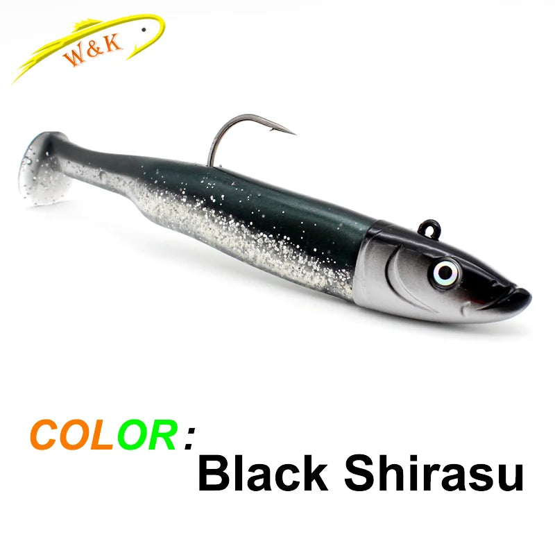 Kit Leurres Paddle Tail 6–14,5cm – Leurres Souples + Têtes Plombées