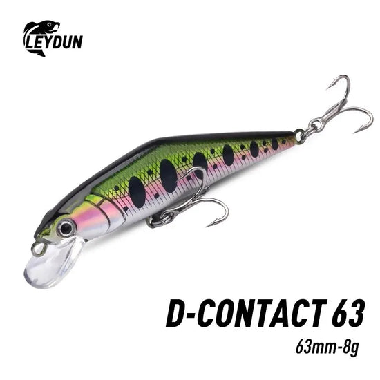 Leurre Minnow Coulant 6,3cm 8g – Bar, Perche, Truite
