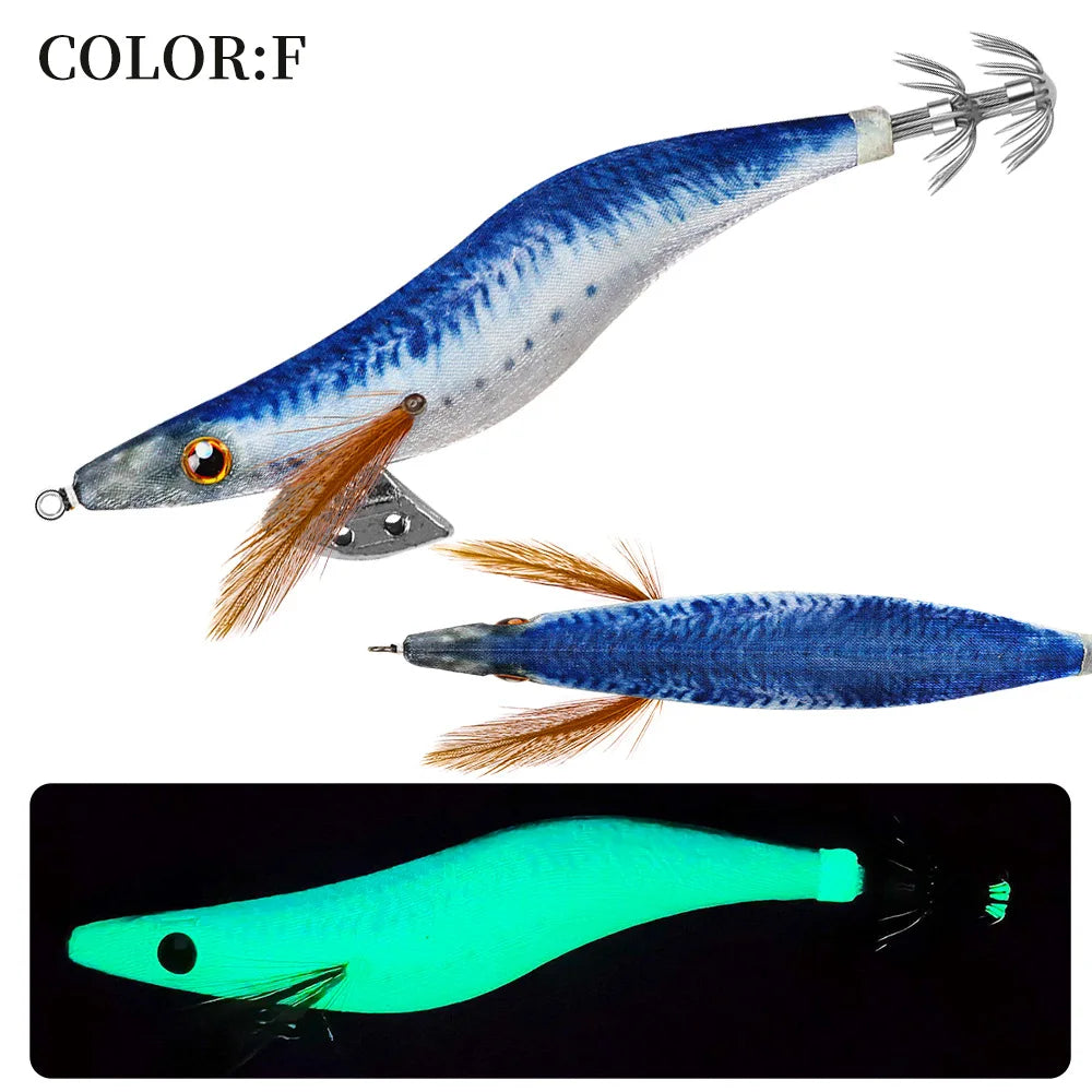 LHFSH Crevette Lumineux 12/15/20g – Turlutte Calamar/Seiche