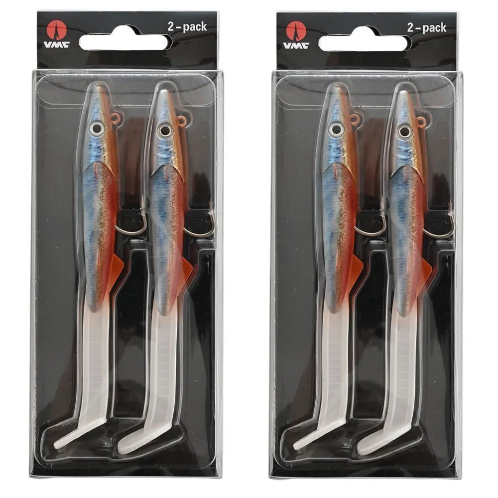 Tuata Raglou Sandeel – Leurre Souple 2pcs + Hameçon VMC
