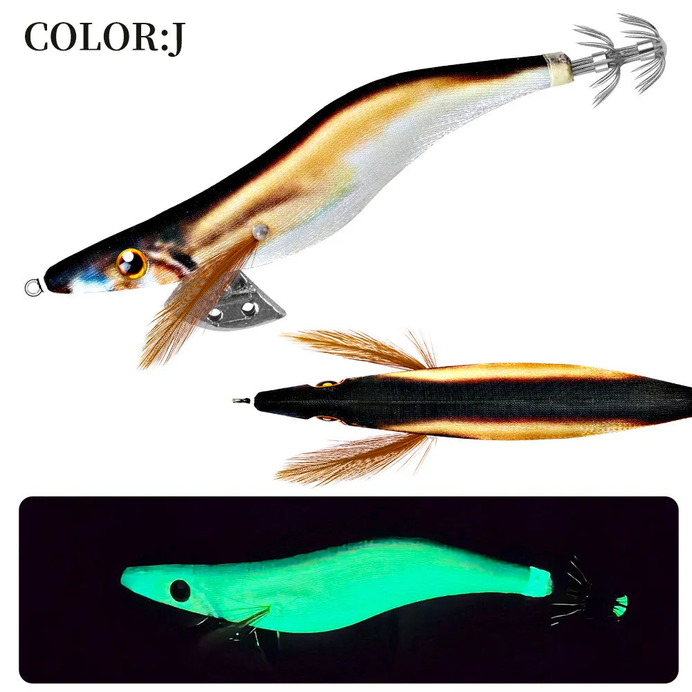 LHFSH Crevette Lumineux 12/15/20g – Turlutte Calamar/Seiche