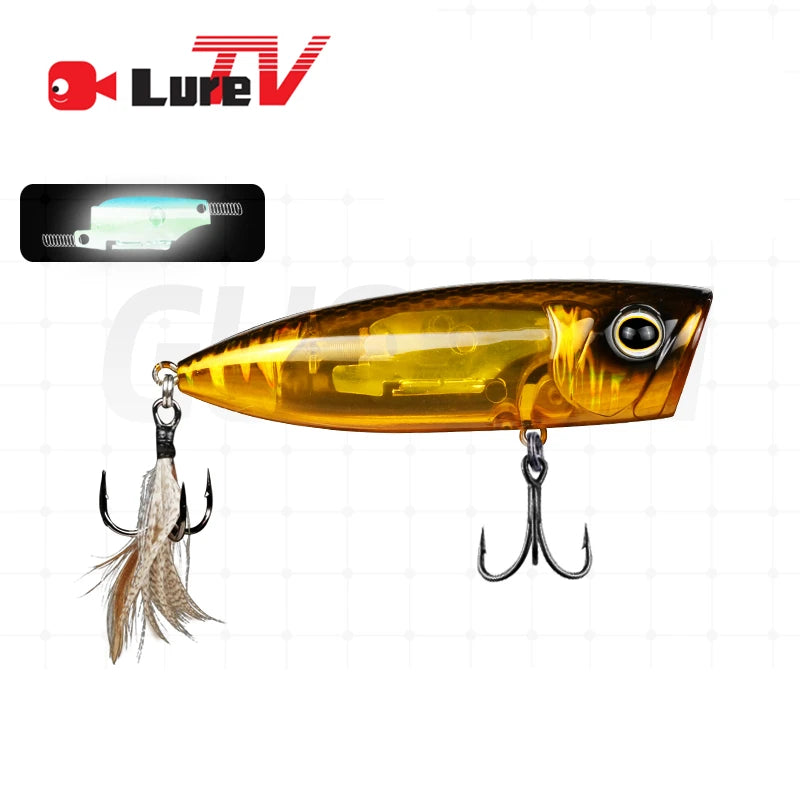 LURETV Crazy Scale ZR-P69U – Leurre Surface Eau Douce/Mer