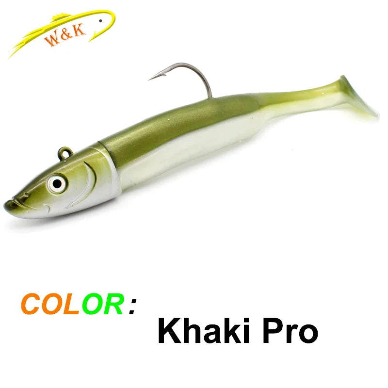 Kit Leurres Paddle Tail 6–14,5cm – Leurres Souples + Têtes Plombées
