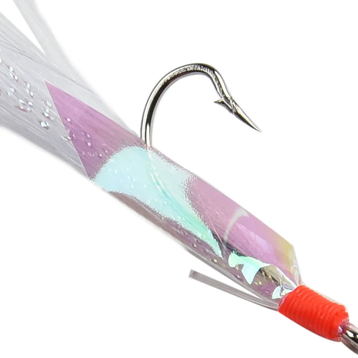 5pcs/Pack Sabiki Soft Fishing Lure Rigs Bait Jigs Lure Feather Lure Herring Bait Tackle For Mackerel Deep Sea Fishing Equipment