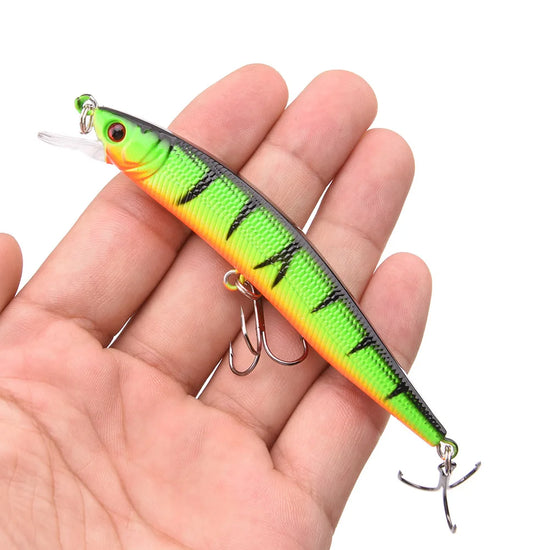 Leurre Minnow Flottant 10cm 9,5g – Yeux 3D