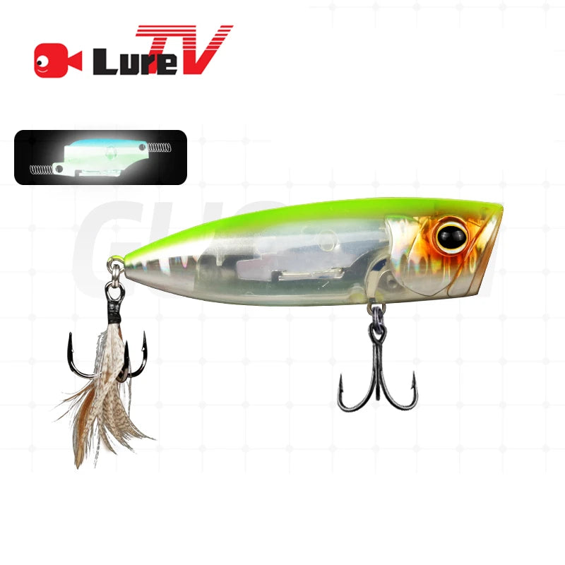 LURETV Crazy Scale ZR-P69U – Leurre Surface Eau Douce/Mer