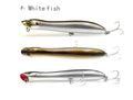 1 pce  Topwater Popper Fishing Lure Patchinco 125mm 20g Surface Floating Baits Long Cast Wobblers  Stickbait for Bass Pike Moca