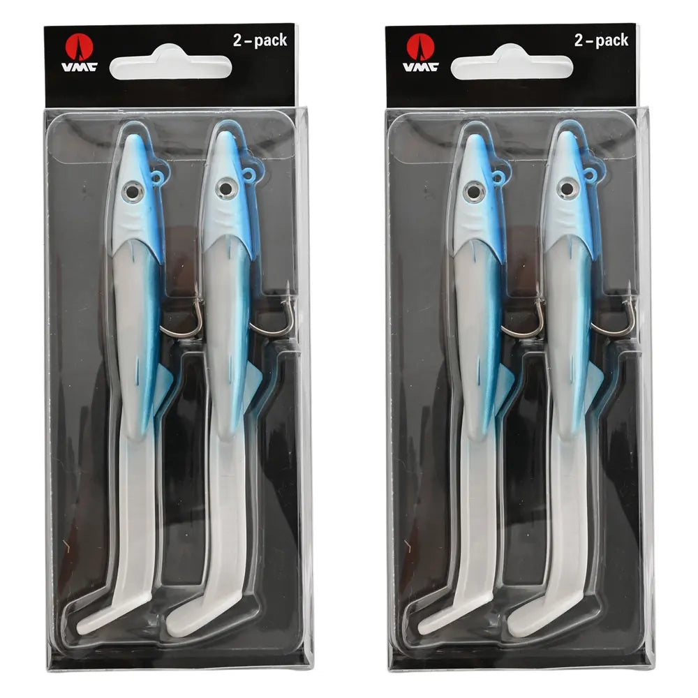 Tuata Raglou Sandeel – Leurre Souple 2pcs + Hameçon VMC