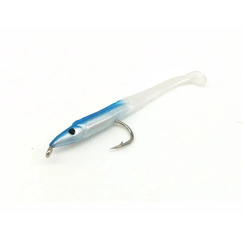 SUNMILE 15pcs 0.6g 50mm Eel Soft Lures Baits Fishing Lure Pesca Peche Tackle Wobblers Fish Carp Leurre Souple Isca Artificial