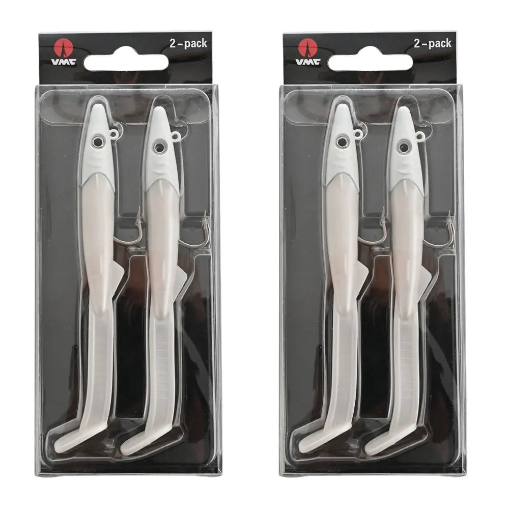 Tuata Raglou Sandeel – Leurre Souple 2pcs + Hameçon VMC