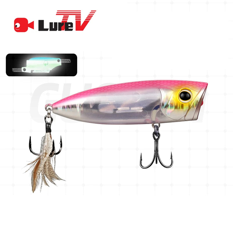 LURETV Crazy Scale ZR-P69U – Leurre Surface Eau Douce/Mer