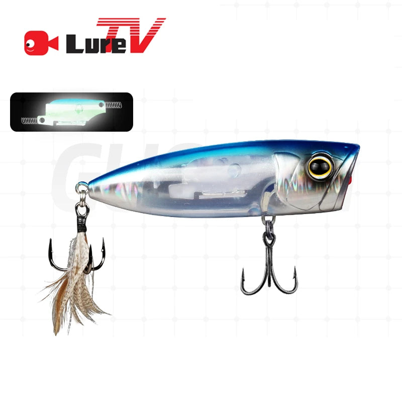 LURETV Crazy Scale ZR-P69U – Leurre Surface Eau Douce/Mer