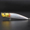 70mm 9g Surface Popper Fishing Lures Long Casting Artificial Hard Bait Topwater Pencil Swimbait Wobblers for Pike Perch Supplies