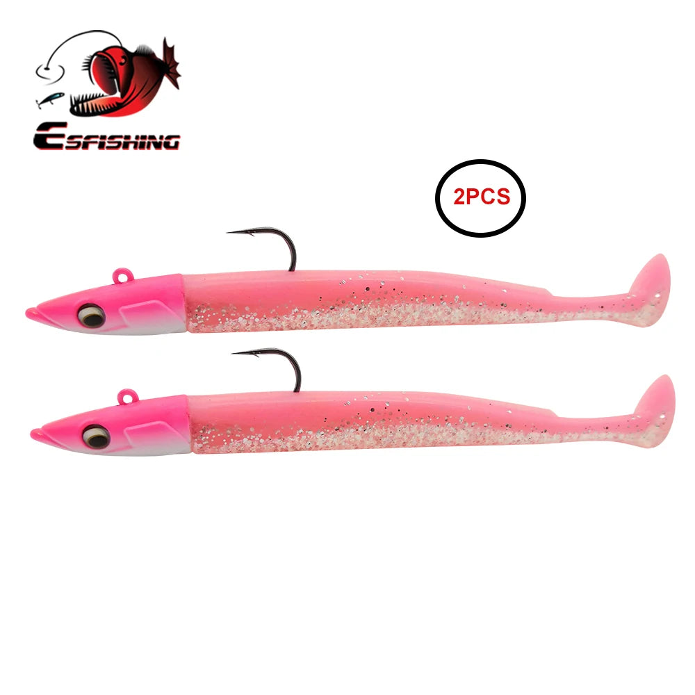 KESFISHING Swimbait Soft Fishing Bait Crazy Shiner 15cm 30g Soft Jig Lure Fishing Accessoris Pike Perch Bass