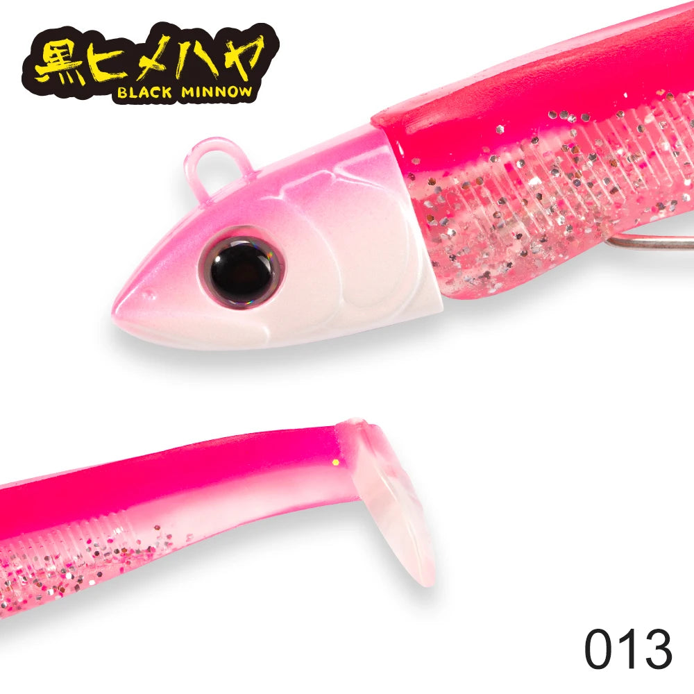 Hunthouse Barret Minnow 155mm 120g Silicone Soft Fishing Lure Artificial Bait Fishing Tackle For Bass Pike Leurre Souple LW216