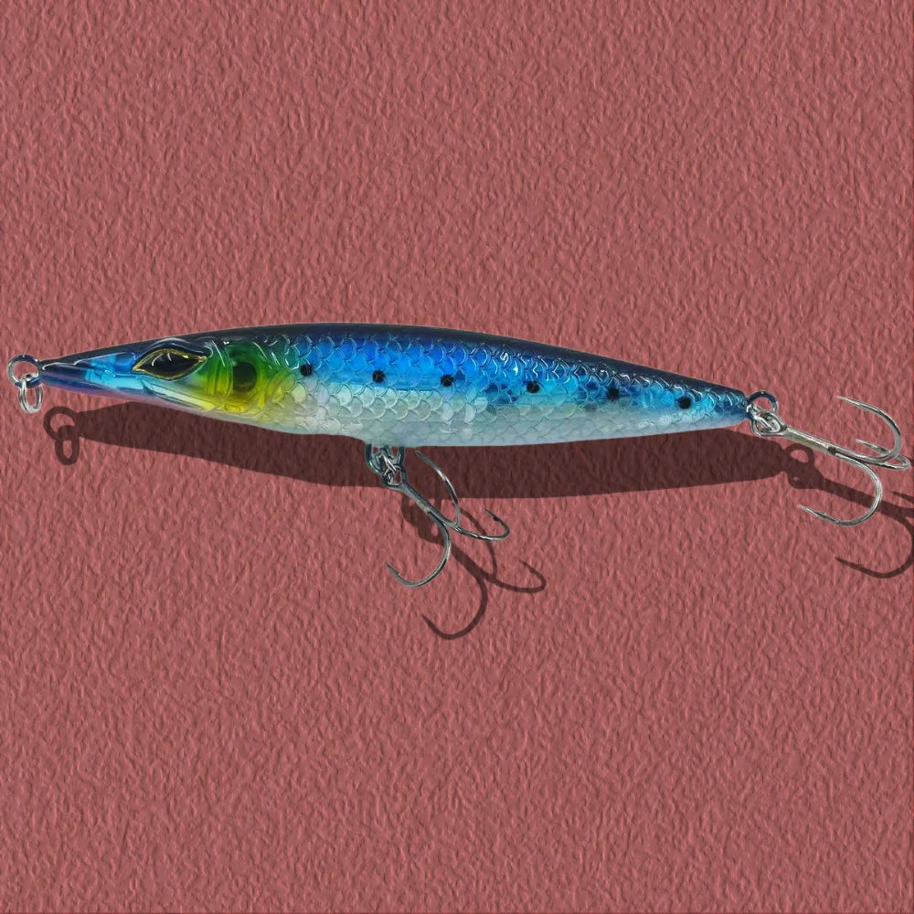 Stickbait Flottant Pencil 90/110/130mm – Leurre Topwater Bar/Bonite