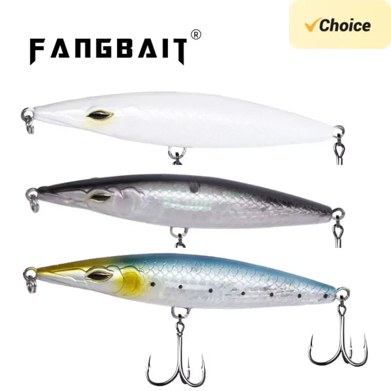 Asturi 130 Leurre Floating Pencil Fishing Lures Stickbait Topwater Surface Walk The Dog Hard Bait Wobbler For Bass Pike WTD Lure