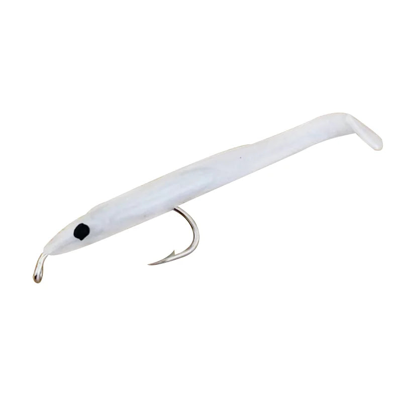 SUNMILE 15pcs 0.6g 50mm Eel Soft Lures Baits Fishing Lure Pesca Peche Tackle Wobblers Fish Carp Leurre Souple Isca Artificial