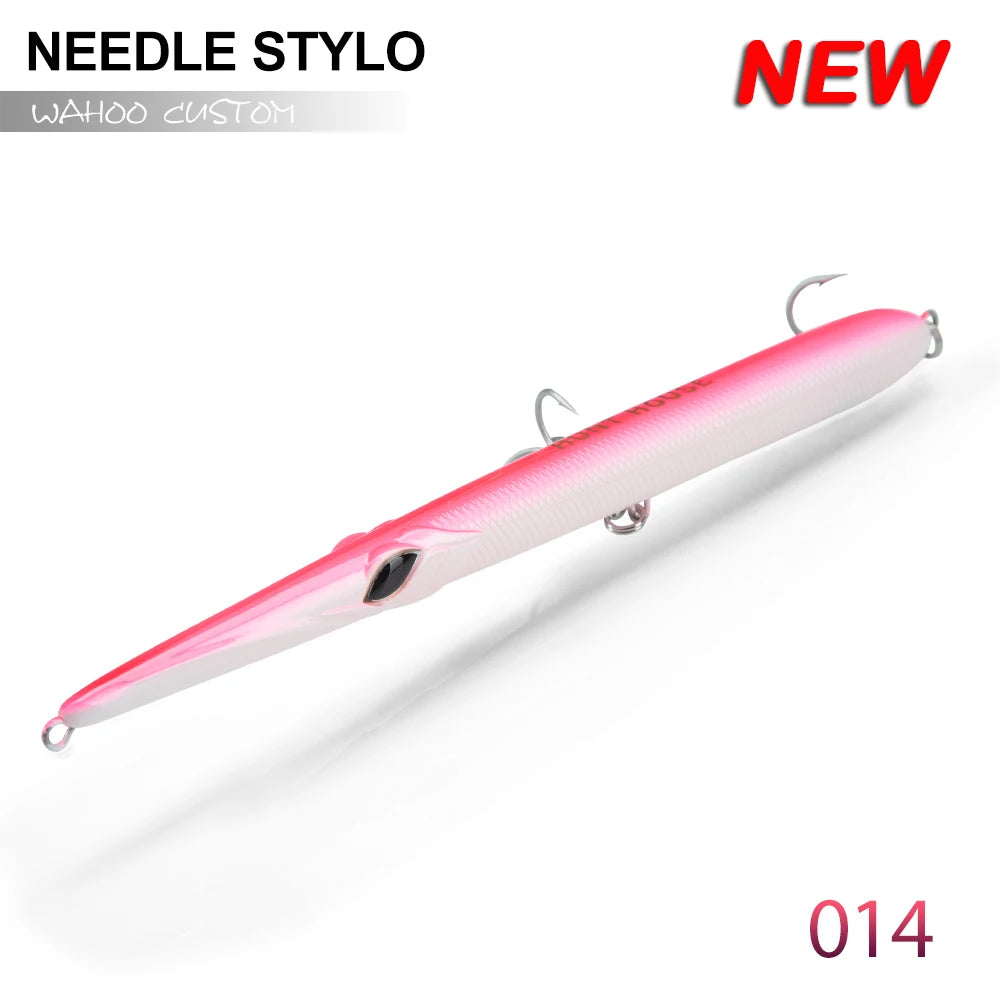 Hunthouse Fishing Lure Needle Stylo Long Casting Pencil Floating 205/180/160mm Isca Artificial Leurre Souple Carp Fishing Lure