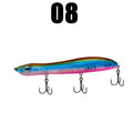 GREENSPIDER Fishing Lure 125mm 18g Topwater Pencil Popper Wobbler For Fishing Seabass Top Water Baits  Saltwater Surface Lures