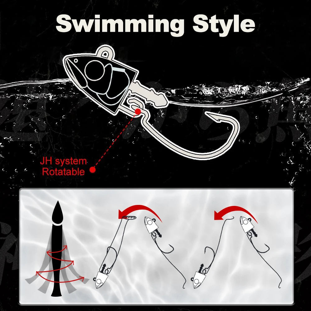 Hunthouse Barret Minnow 155mm 120g Silicone Soft Fishing Lure Artificial Bait Fishing Tackle For Bass Pike Leurre Souple LW216