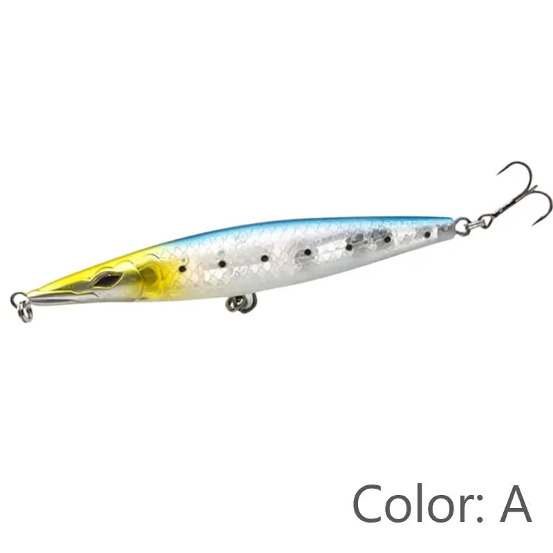 TEKNIK WTD Pencil Fishing Lure Stickbait Wobblers Topwater Baits Long Casting Asturi Lure Seabass 90mm/110mm/130mm/150mm