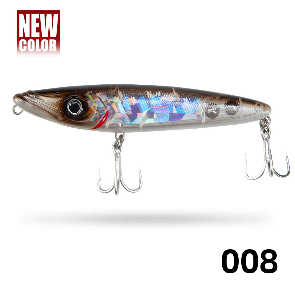 D1 Top Water Bait Espetit Surface Lure 140mm 30g Walk The Dog Pencil Floating Long Casting Stickbaits for Bass Trout Fishing