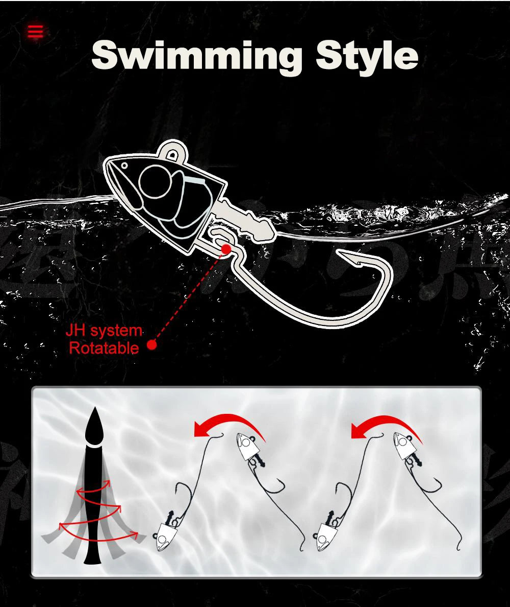 Hunthouse Barret Minnow 155mm 120g Silicone Soft Fishing Lure Artificial Bait Fishing Tackle For Bass Pike Leurre Souple LW216