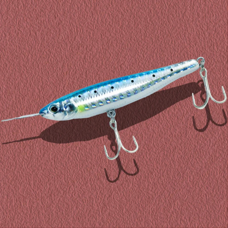 Riserbait 004/007R – Minnow Pencil Topwater 40/70mm