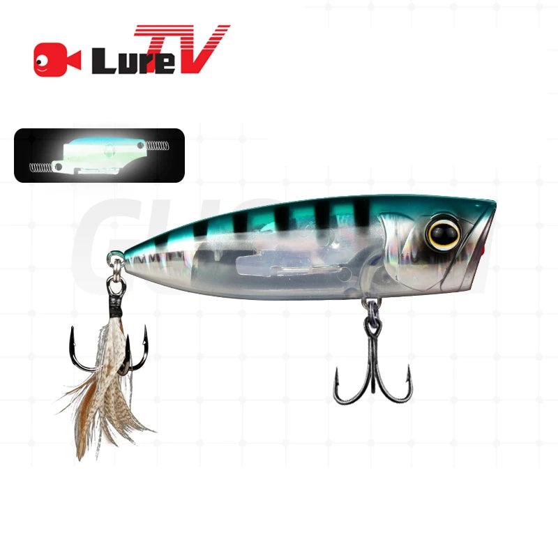 LURETV Crazy Scale ZR-P69U – Leurre Surface Eau Douce/Mer