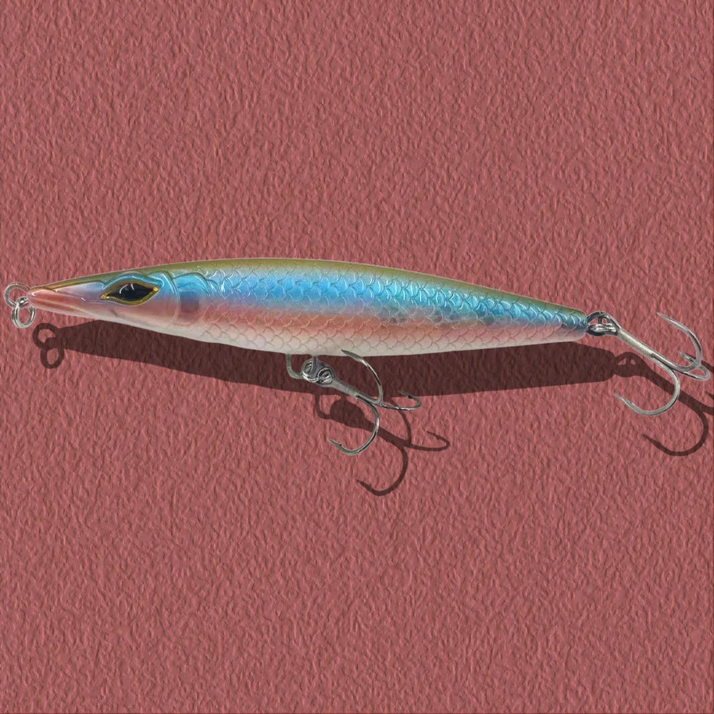 Stickbait Flottant Pencil 90/110/130mm – Leurre Topwater Bar/Bonite