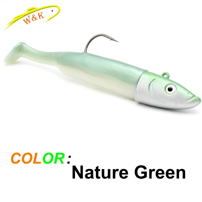 Kit Leurres Paddle Tail 6–14,5cm – Leurres Souples + Têtes Plombées