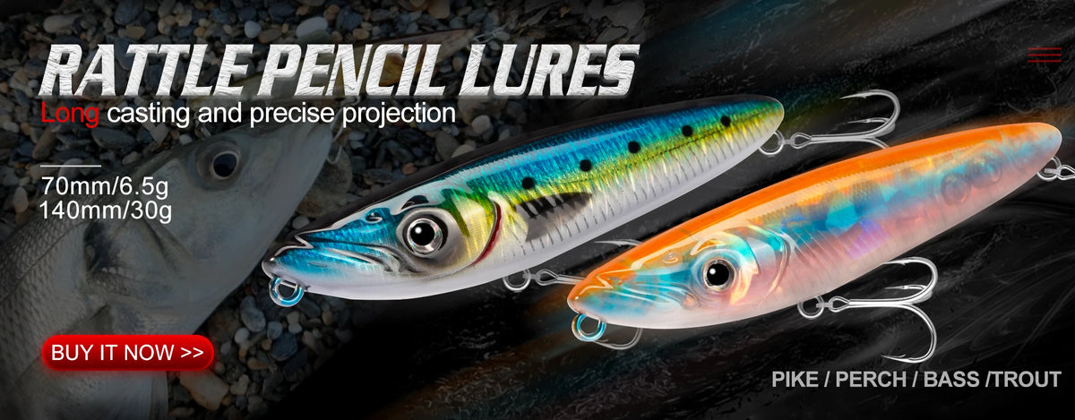 D1 Top Water Bait Espetit Surface Lure 140mm 30g Walk The Dog Pencil Floating Long Casting Stickbaits for Bass Trout Fishing
