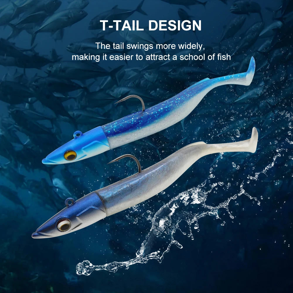 KESFISHING Swimbait Soft Fishing Bait Crazy Shiner 15cm 30g Soft Jig Lure Fishing Accessoris Pike Perch Bass