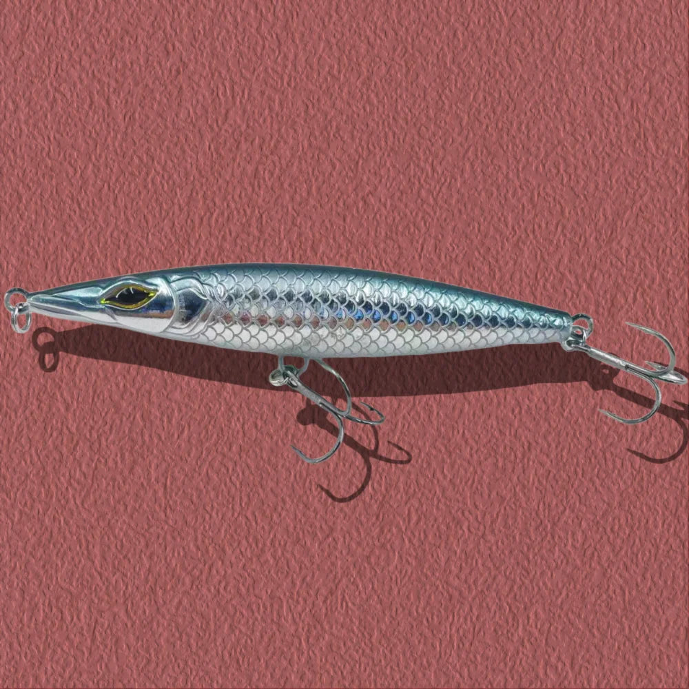 Stickbait Flottant Pencil 90/110/130mm – Leurre Topwater Bar/Bonite
