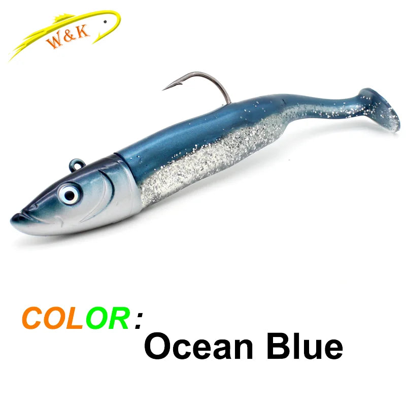 Kit Leurres Paddle Tail 6–14,5cm – Leurres Souples + Têtes Plombées