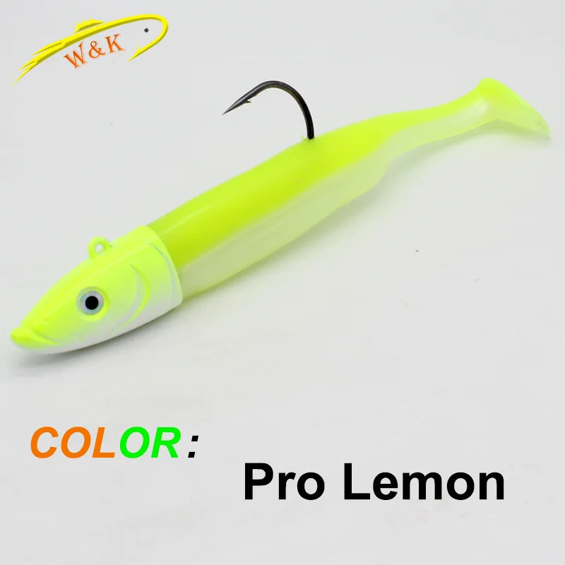 Kit Leurres Paddle Tail 6–14,5cm – Leurres Souples + Têtes Plombées