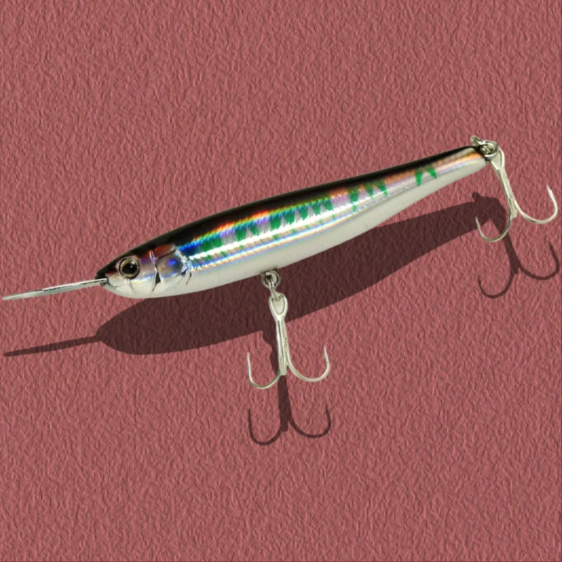 Riserbait 004/007R – Minnow Pencil Topwater 40/70mm