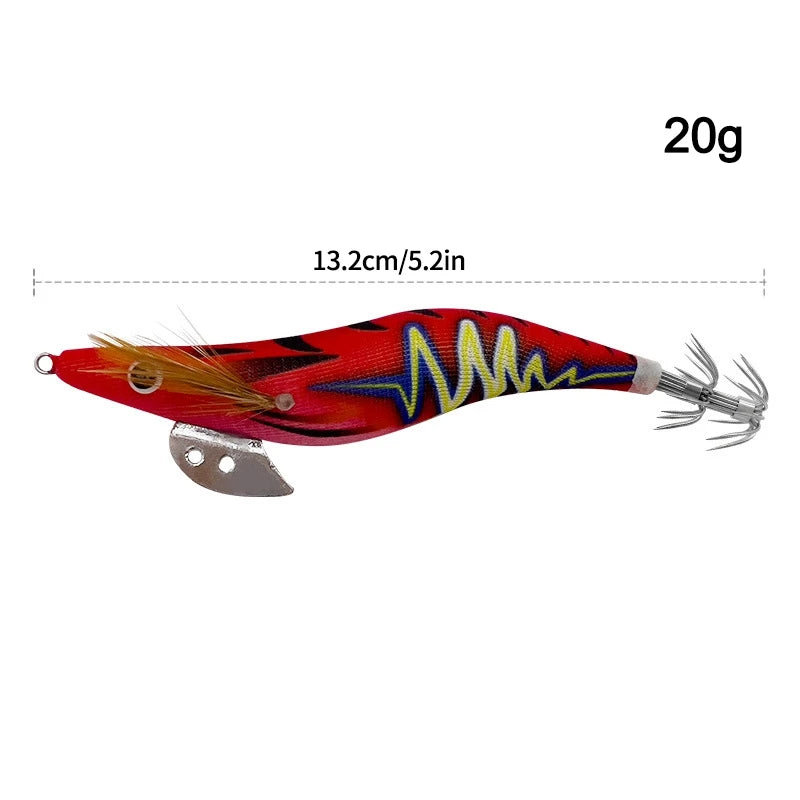 Aggie Webfoot EGI Horizontal Lumineux – Turlutte Seiche/Calamar/Poulpe
