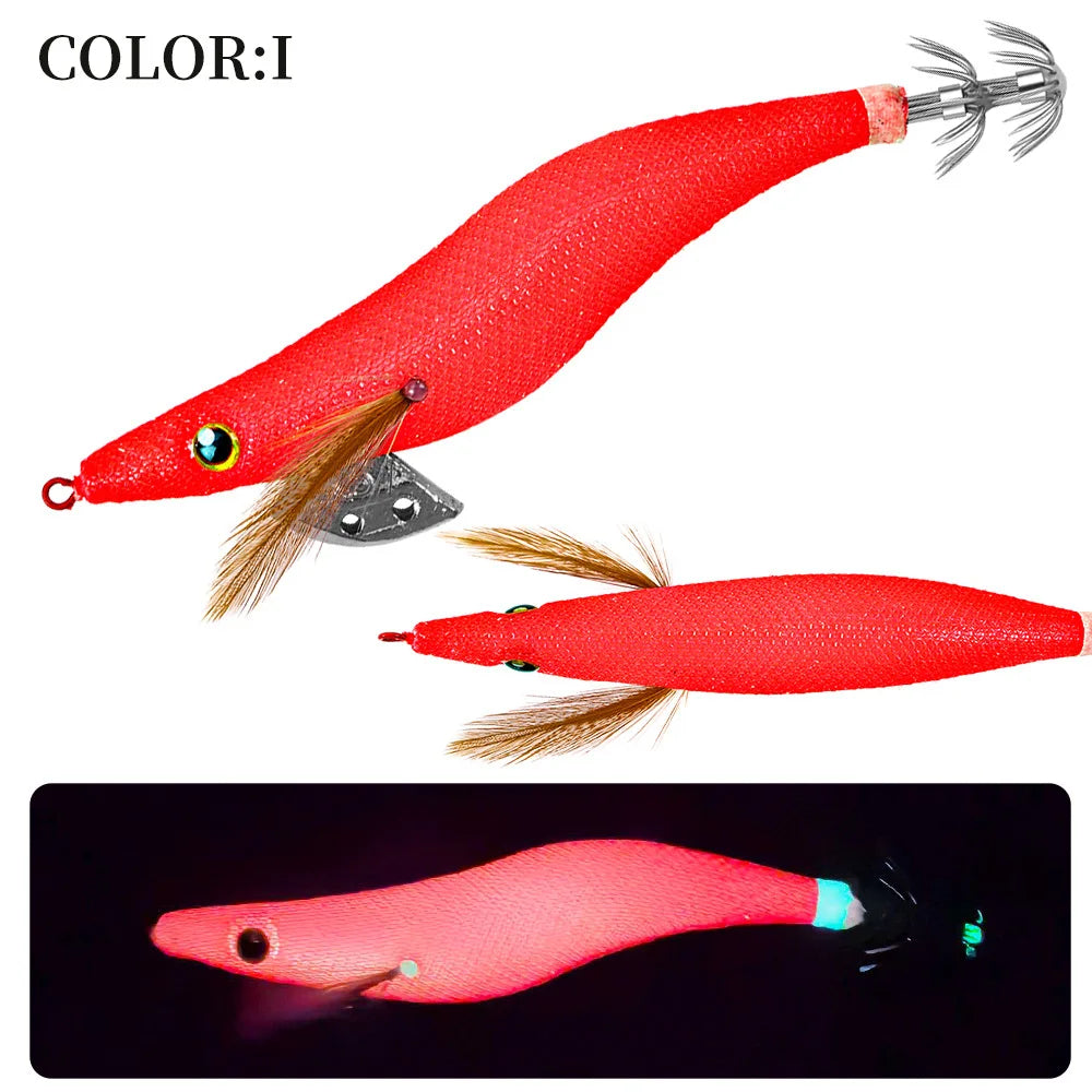 LHFSH Crevette Lumineux 12/15/20g – Turlutte Calamar/Seiche