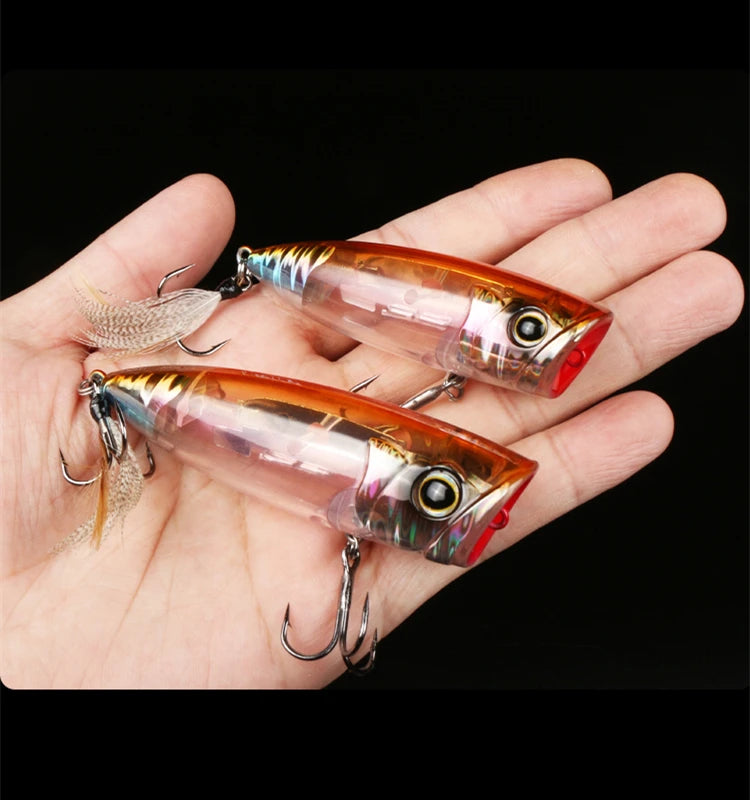 LURETV Crazy Scale Water Surface Series Wave Crawling Roadbait ZR-P69U Freshwater Sea Perch Roadbait