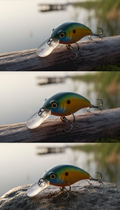 Crankbait Predator Series en polymère renforcé